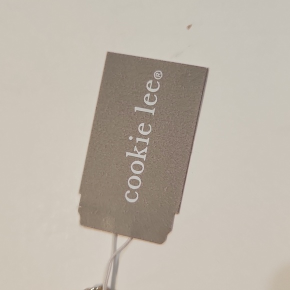 NWT Vintage Cookie Lee Women's Sorbet Peach  Goldtone Jeweled Statement Necklace - Picture 11 of 11